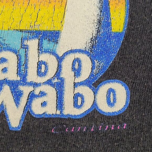 Vintage 90s Cabo-Wabo Cantina Shirt Women Medium 18x25 Black - Picture 11 of 14
